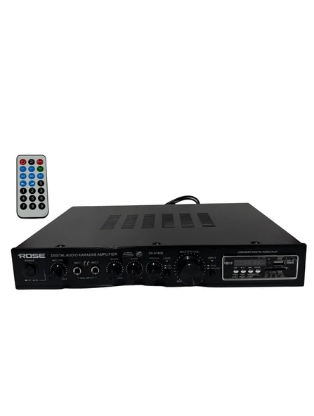 ROSE FR-9180b - 2X150 Watt STEREO Mixer Amfi ürün görseli 1