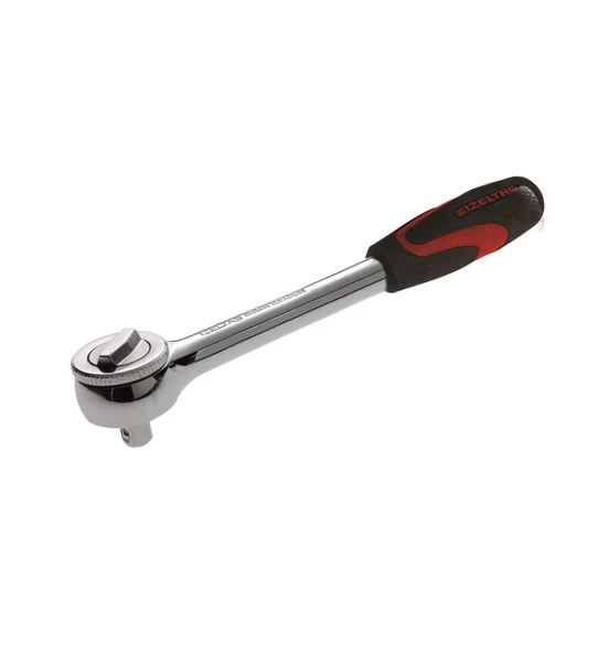 İzeltaş 1507062140 140 mm cırcır kolu 1/4" plastik saplı ürün görseli 1