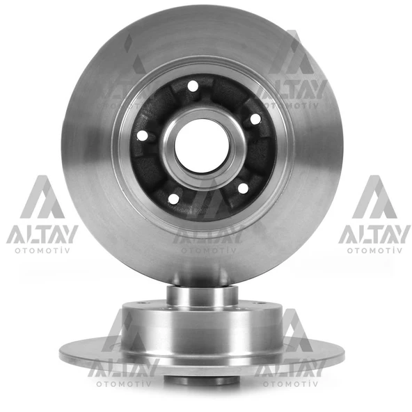 432001539R FREN DİSKİ FLUENCE 09-16 / MEGANE III 08-15 / MEGANE IV 16= / ARKA DÜZ PORYALI RULMANSIZ 260-5 ürün görseli 1