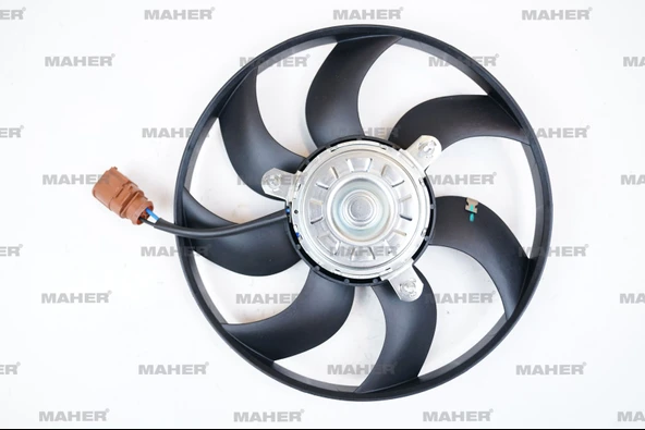 1K0959455ES FAN RADYATÖR GOLF5 / GOLF6 / JETTA / A3 / CADDY / LEON 04-12 1.4-1.6-1.9 TDI SAĞ 160W 296mm ürün görseli 1