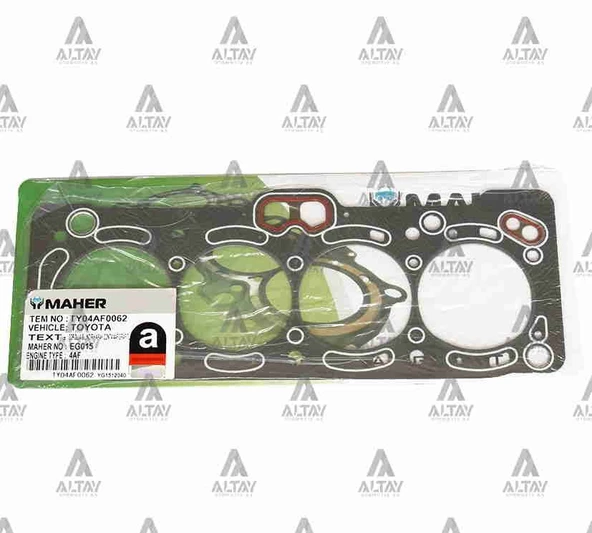 11115-16082 SİLİNDİR KAPAK CONTASI COROLLA  88-95 1.6 / 4AF KARB. GRAFİTLİ ürün görseli 1