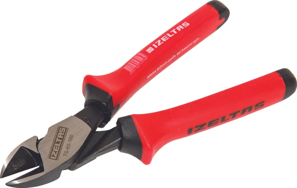 İzeltaş 3730162200 200 mm yan keski ağır tip (çelik tel için) ürün görseli 1