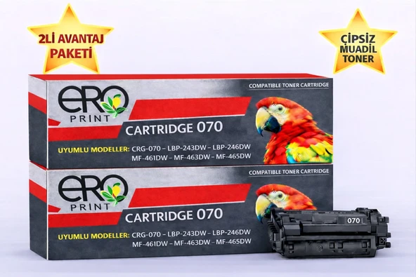 Canon i-SENSYS MF461dw Çipsiz Muadil Toner - 3000 Sayfalık - 2'li Avantaj Paket ürün görseli 1