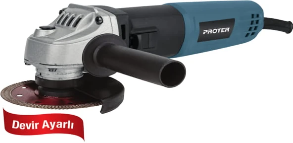 Proter pa 915 e elektronik hız avuç taşlama 115 mm - 900 w ürün görseli 1