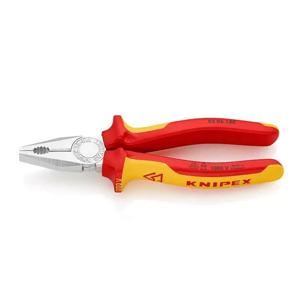 Knipex 03 06 180 vde kombine pense 180mm ürün görseli 1