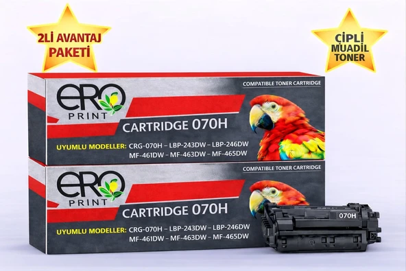 Canon i-SENSYS MF461dw Çipli Muadil Toner - 10.200 Sayfalık - 2'li Avantaj Paket ürün görseli 1