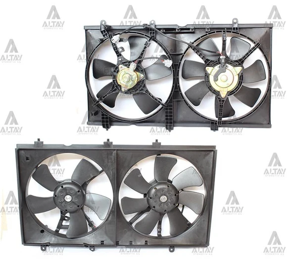 MR968365 FAN RADYATÖR LANCER 03-07 ÇİFTLİ ürün görseli 1