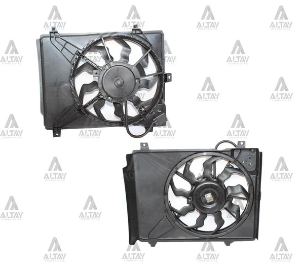25380-0X000 FAN RADYATÖR I-10 08-11 1.1 KLİMALI TİP / 2 FİŞ ürün görseli 1