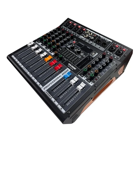 ROSE RP6-PM700 6 KANAL POWER MIXER 2 X 350W MAX ürün görseli 1