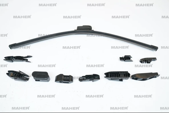29972 SİLECEK SÜPÜRGESİ TEK TİP ÜNİVERSAL 10 APARATLI 21 MUZ (530mm) ürün görseli 1