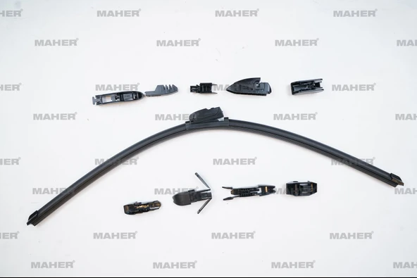 29980 SİLECEK SÜPÜRGESİ TEK TİP ÜNİVERSAL 10 APARATLI 28 MUZ (700mm) ürün görseli 1