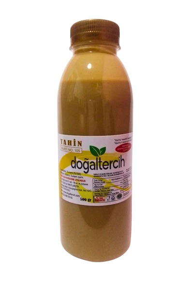 Taş Değirmende Soğuk Sıkım Günlük Üretim Tahin 500 gr ürün görseli 1