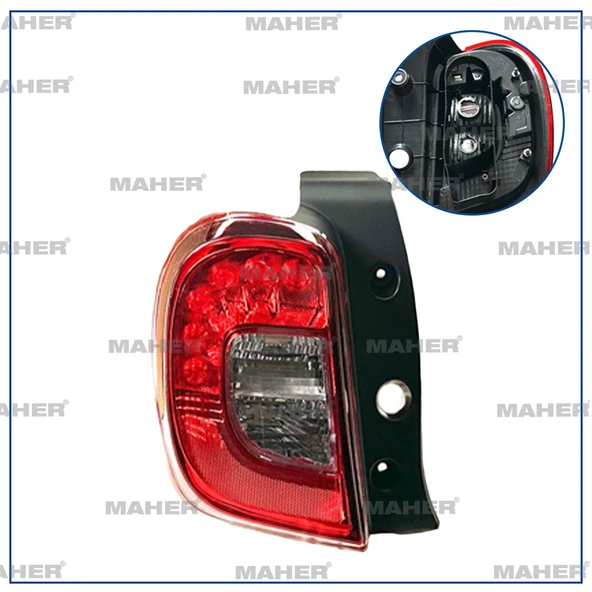 26550-3HN0A STOP LAMBASI MICRA 13-18 LEDLİ SAĞ ürün görseli 1