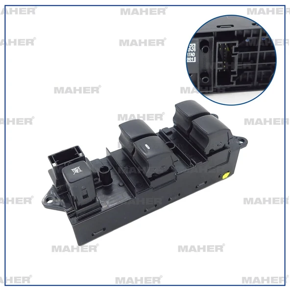 8608A293 DÜĞME CAM AÇMA L-200 15= ÖN SOL ürün görseli 1