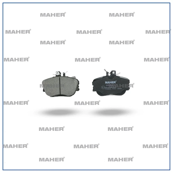 A0024202120 FREN BALATA MERCEDES 00-06 W203 C SERİ 20.00mm ÖN ürün görseli 1