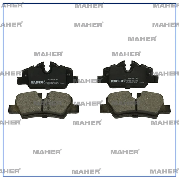 34216861641 FREN BALATA MINI 13= COOPER F56 ONE ARKA ürün görseli 1