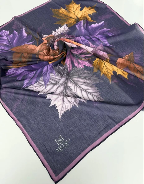 Soft Pamuk Eşarp-90 X 90 -06109 - Resim 2