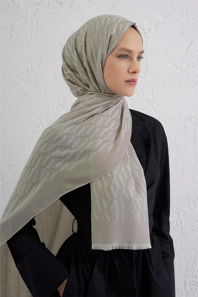 Monogram Desen Edition Şal - Resim 3