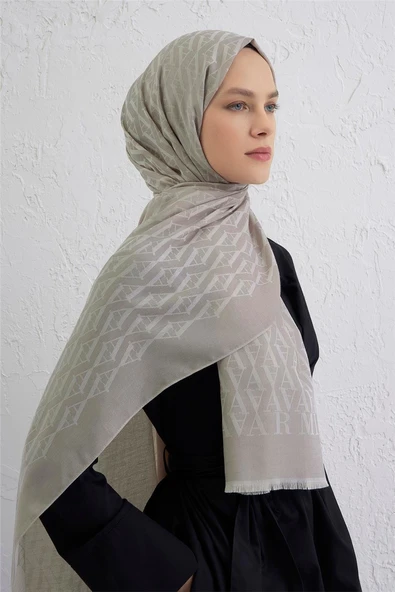 Monogram Desen Edition Şal - Resim 2