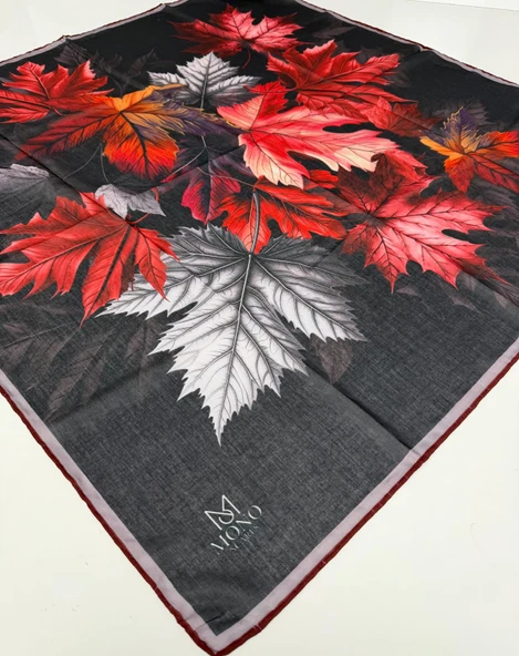 Soft Pamuk Eşarp-90 X 90 -06109 - Resim 8