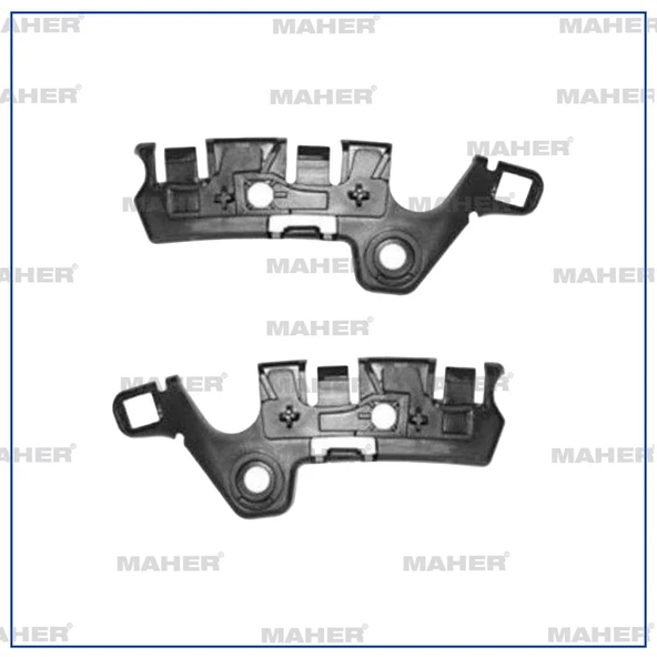 620500001R TAMPON BAGLANTI BRAKETI MEGANE 3 09= ÖN SET ürün görseli 1