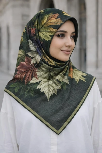 Soft Pamuk Eşarp-06109 - Resim 10