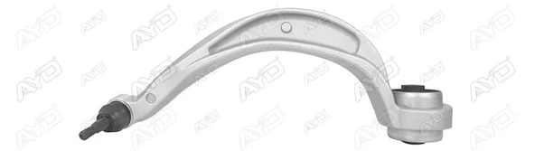8K0407693R ROTİLLİ KOL Q5 08-15 EĞRİ 75mm M12 ALT SOL ürün görseli 1