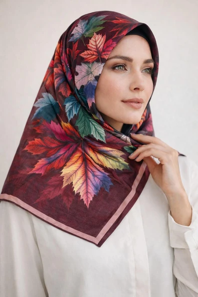 Soft Pamuk Eşarp-06109 - Resim 6