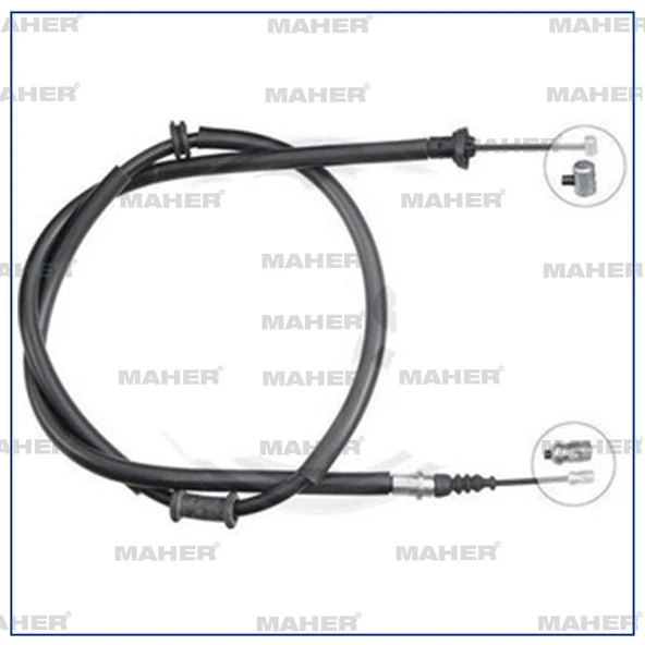46460508 TEL EL FREN MAREA  96-07 DİSKLİ ARKA SOL ürün görseli 1