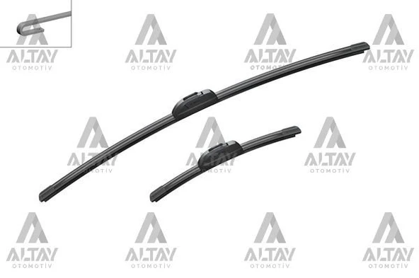 3397014128 SILECEK SÜPÜRGESI TAKIM NOTE 13= / COLT 06-12 AEROTWIN A128S (650+300mm) ürün görseli 1
