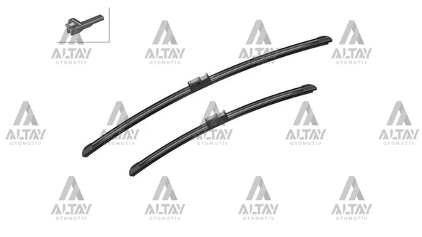 3397007096 SILECEK SÜPÜRGESI TAKIM CADDY 04 15 / TOURAN 03-10 AEROTWIN A096S (600+450mm) ürün görseli 1