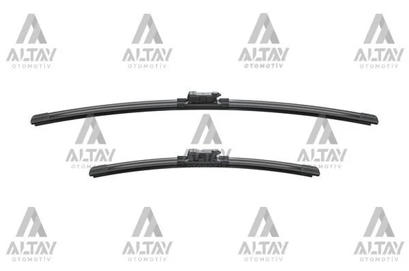6R1998002 SILECEK SÜPÜRGESI TAKIM POLO 09-17 / A1 10= / TOLEDO 12= / FABIA 14= / RAPID 12= 16mm BUTON 24+16 A555S (600mm+400mm) ürün görseli 1