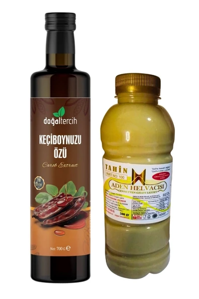 Doğaltercih Tahin Pekmez Set - Keçiboynuzu Özü 700 gr & Tahin 500 GR ürün görseli 1