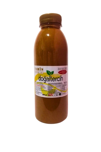 Taş Değirmende Soğuk Sıkım Günlük Üretim Çifte Kavrulmuş Tahin 500 gr ürün görseli 1