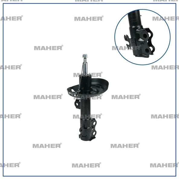48510-8Z385 AMORTİSÖR COROLLA 19-24 1.8 HYBRID GAZLI ÖN SAĞ ürün görseli 1