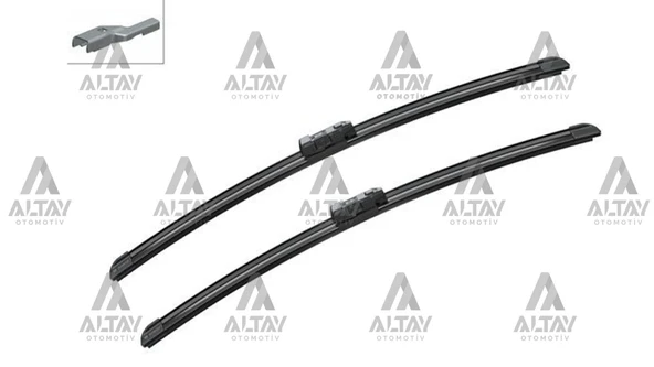 5J1998001 SILECEK SÜPÜRGESI TAKIM FABIA / ROOMSTER 07-15 21+21 A051S (530mm+530mm) ürün görseli 1