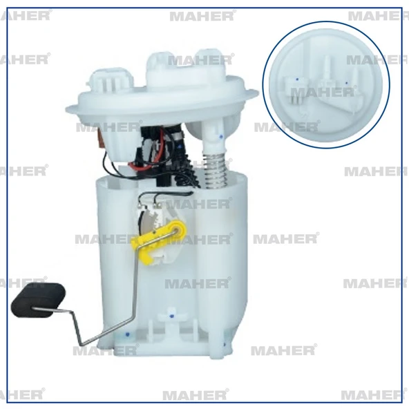 8200683199 DEPO ŞAMANDIRASI KOMPLE CLIO II / SYBMOL 03= 1.4-1.6 8V-16V K7J-K4J-K7M-K4M ürün görseli 1