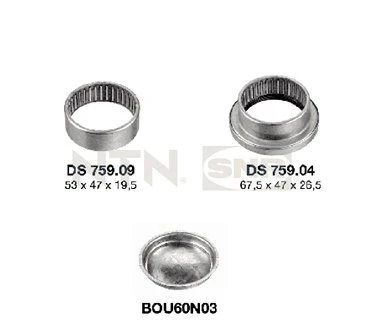 5131A6 TORSIYON TAMIR TAKIMI 206 1.4 1.6 2.0HDI  47 MM ürün görseli 1
