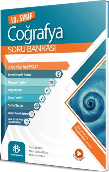 10. Sınıf Coğrafya Soru Bankası Bilgi Sarmal Yayınları ürün görseli 1