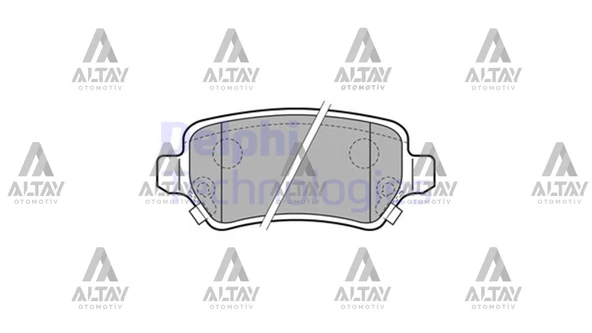 1605995 FREN BALATA ASTRA H 04-10 / MERIVA A 03-10 / ZAFIRA B 05-11 / ASTRA G 98-05 / CEED 12-18 / ARKA ürün görseli 1