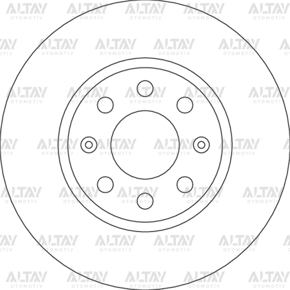 55700920 FREN DİSKİ GRANDE PUNTO 05-12 / CORSA D 06-14 / ÖN HAVALI 257-4 (SET) ürün görseli 1