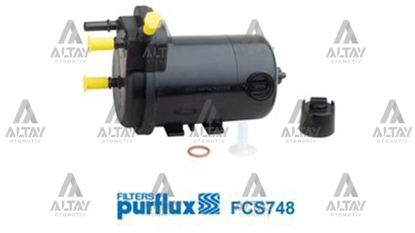 7701061576 YAKIT FİLTRESİ (MAZOT) CLIO II / KANGO 03= 1.5DCI SENSÖR DELİKLİ ürün görseli 1
