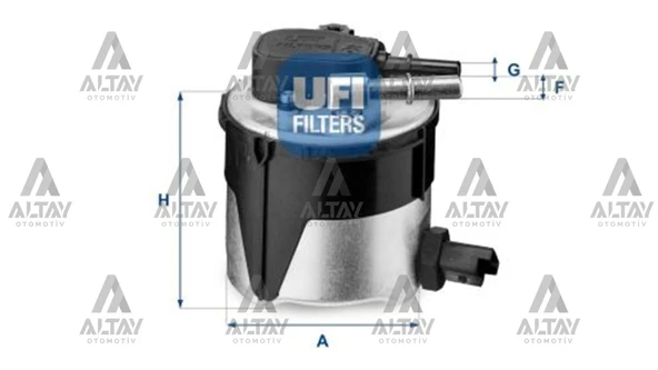5M5Q9155AA YAKIT FILTRESI (MAZOT) MAZDA 3 09= / FOCUS / CMAX 1.6 TDCI 04= OEM (ORİJİNAL EQUİPMENT MANUFACTURER) ürün görseli 1