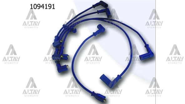 7605191 BUJİ KABLOSU TAKIM UNO 70  94-00 1.4 ENJEKSİYONLU ürün görseli 1