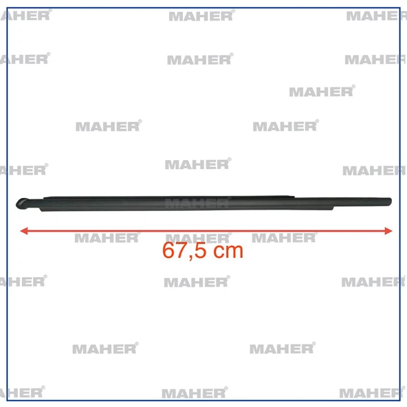 68230-0K010 CAM SIYIRICI HILUX 15-21 ARKA SİYAH SOL ürün görseli 1