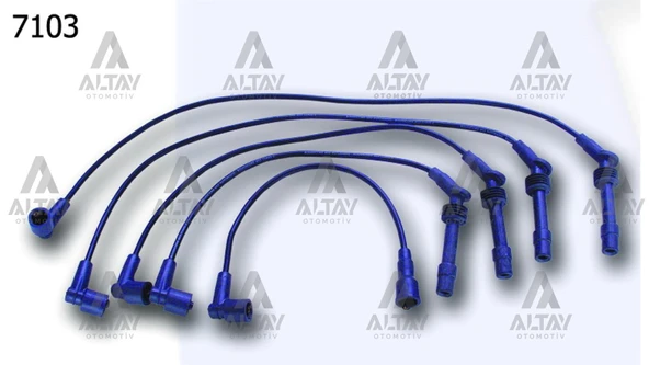 1612556 - 1612509 BUJİ KABLOSU TAKIM ASTRA F  91-98 / CORSA A 83-93 / KADETT E 84-93 1.4 ürün görseli 1