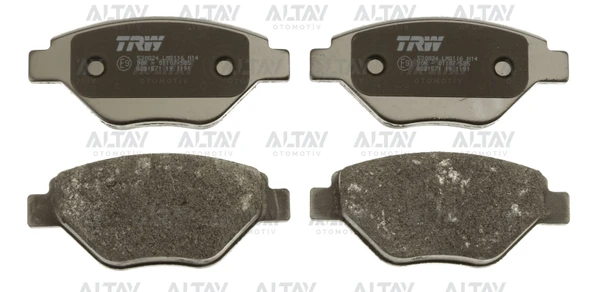 410609192R FREN BALATA MEGANE II 02-08 ÖN 18.30mm ürün görseli 1