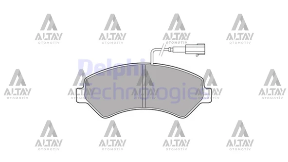77367090 FREN BALATA DUCATO 06-20 / 20= / BOXER III 06-14 / JUMPER III 06-14 / JEST 12= (ÇİFT FİŞLİ) ÖN ürün görseli 1