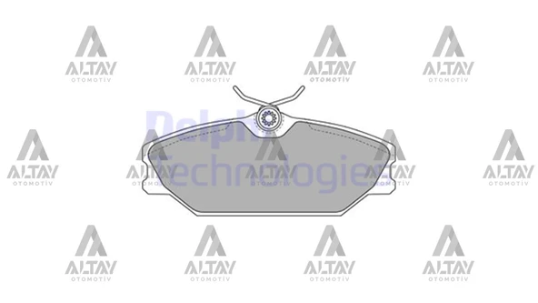 410604441R FREN BALATA MEGANE I 98-02 1.6 ÖN ürün görseli 1