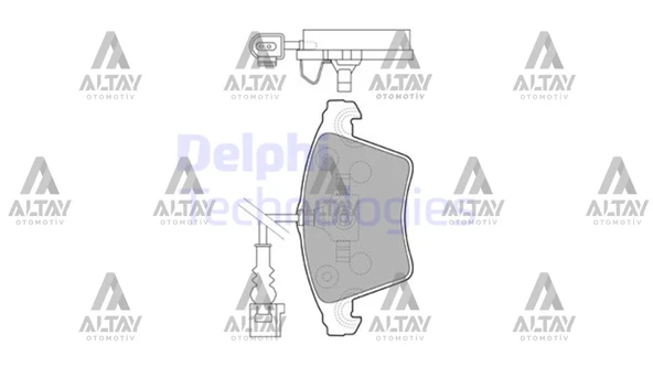 7H0698151 FREN BALATA TRANSPORTER T5 03-09 / TRANSPORTER T6 09= (FİŞLİ 20mm) ÖN 16 ürün görseli 1